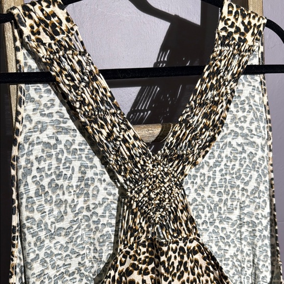 Maurices Leopard Print Racerback Tank - Picture 6 of 7